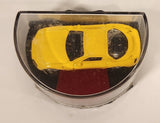 Suntory Coffee Boss Luxury Car Mazda RX7 FD3S FD Yellow Miniature Die Cast Toy Car Vehicle New in Display Case