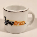NHL Stanley Cup Crazy Mini Mug Edmonton Oilers 1990 Champs With Opponent & Score In Plastic Capsule
