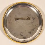 Rare Vintage E. D. Feehan High School Football Team Saskatoon "I'd Rather Be A Trojan!" 3 1/4" Pinback Button
