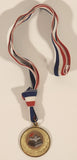 R. J. S. S. '87 Super Staff Lamp Of Knowledge Medal with Red White Blue Ribbon