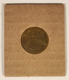 2002 Coca Cola Canadian Olympic Team NHLPA Joe Sakic NHL Hockey Player Metal Coin In Protector Sleeve