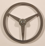 Mercedes-Benz 4 1/2" Silver Tone Emblem Badge
