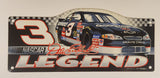 2001 Wincraft NASCAR Dale Earnhardt #3 Legend 8 1/4" x 19" Plastic Sign