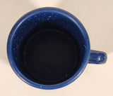 Kokanee Glacier Fresh Beer Dark Blue 3" Enamel Metal Coffee Mug Cup