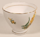 Vintage Royal Vale Bone China Daffodil Yellow Flowers Tea Cup & Saucer Set