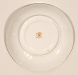 Vintage Royal Albert Crown China Light Green Flowers Tea Cup & Saucer Set