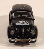 DC Comics Batman Volkswagen Beetle Pull Back Black Die Cast Toy Car Vehicle