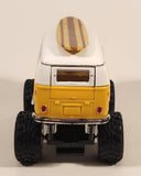Kinsmart 1962 Volkswagen Classical Bus (Off-Road) Pull Back Die Cast Toy Car Vehicle with Opening Rear Door