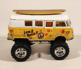 Kinsmart 1962 Volkswagen Classical Bus (Off-Road) Pull Back Die Cast Toy Car Vehicle with Opening Rear Door