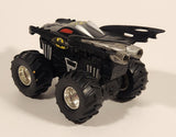 2004 Hot Wheels Monster Jam DC Comics Batman Batmobile Push and Go Black Die Cast Toy Car Vehicle