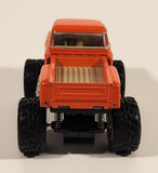 Kinsmart 1955 Chevy Stepside Pick-Up (Off-Road) Pull Back Orange Die Cast Toy Car Vehicle with Opening Doors