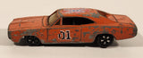 Vintage 1981 Warner Bro. ERTL Dukes of Hazzard General Lee Orange Die Cast Toy Muscle Car Vehicle TV Show Collectible