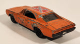 Vintage 1981 Warner Bro. ERTL Dukes of Hazzard General Lee Orange Die Cast Toy Muscle Car Vehicle TV Show Collectible