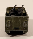 1977 Hot Wheels Flying Colors Gun Bucket Army Olive Green Die Cast Toy Car Vehicle