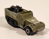 1977 Hot Wheels Flying Colors Gun Bucket Army Olive Green Die Cast Toy Car Vehicle