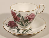 Vintage Paragon Pink Carnation Flowers Tea Cup & Saucer Set