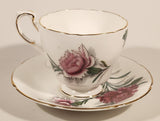 Vintage Paragon Pink Carnation Flowers Tea Cup & Saucer Set
