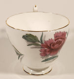 Vintage Paragon Pink Carnation Flowers Tea Cup & Saucer Set