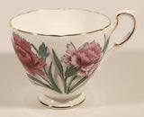Vintage Paragon Pink Carnation Flowers Tea Cup & Saucer Set