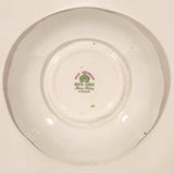 Vintage Royal Albert Bone China England Wild Geranium Purple and Pink Rose Flowers Tea Cup & Saucer Set