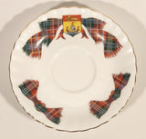 Vintage 1959 Royal Albert Bone China England The Loomcrofters New Brunswick Tartan Tea Cup & Saucer Set