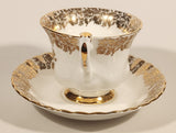 Vintage Royal Albert Bone China England Mother Ornate Gold Pattern Tea Cup & Saucer Set