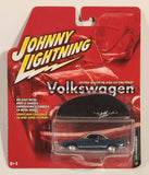 2005 RC2 Playing Mantis Johnny Lightning Volkswagen 1965 Karmann Ghia Dark Teal Blue Die Cast Toy Car Vehicle with Bonus Mini Car Cover New in Package