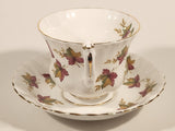 Vintage Royal Albert From Sea To Sea Fall Autumn Maple Leaf Pattern Tea Cup & Saucer Set