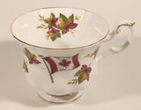Vintage Royal Albert From Sea To Sea Fall Autumn Maple Leaf Pattern Tea Cup & Saucer Set