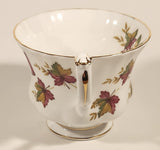 Vintage Royal Albert From Sea To Sea Fall Autumn Maple Leaf Pattern Tea Cup & Saucer Set