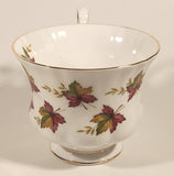 Vintage Royal Albert From Sea To Sea Fall Autumn Maple Leaf Pattern Tea Cup & Saucer Set