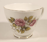 Vintage Duchess Bone China England Edithe Pink Flowers Tea Cup