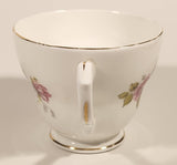 Vintage Duchess Bone China England Edithe Pink Flowers Tea Cup