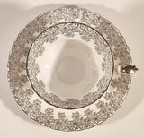 Vintage Royal Albert Bone China England Congratulation 25th Anniversary Tea Cup & Saucer Set