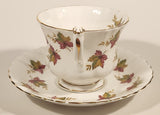 Vintage Royal Albert From Sea To Sea Fall Autumn Maple Leaf Pattern Tea Cup & Saucer Set