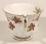 Vintage Royal Albert From Sea To Sea Fall Autumn Maple Leaf Pattern Tea Cup & Saucer Set
