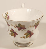 Vintage Royal Albert From Sea To Sea Fall Autumn Maple Leaf Pattern Tea Cup & Saucer Set
