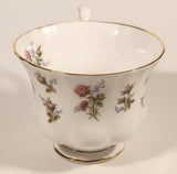 Vintage Royal Albert Fine Bone China England Winsome Pink Roses Tea Cup & Saucer Set