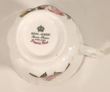 Vintage Royal Albert Bone China England Prairie Rose Pink Flower Tea Cup & Saucer Set