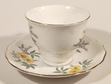 Vintage Royal Vale Yellow Flowers Tea Cup & Saucer Set