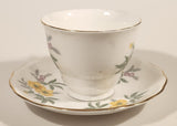 Vintage Royal Vale Yellow Flowers Tea Cup & Saucer Set