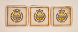 Warsteiner German Beer Paper Coasters Set of 3
