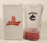 Budweiser Beer NHL Vancouver Canucks Ice Hockey Bluetooth Light Up Goal Score Glass Beverage Glass New in Box