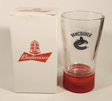 Budweiser Beer NHL Vancouver Canucks Ice Hockey Bluetooth Light Up Goal Score Glass Beverage Glass New in Box