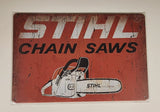 Stihl Chain Saws 8" x 12" Tin Metal Sign New in Package