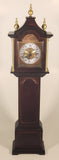 Bombay Grandfather 16" Wood Cased Quartz Mantel Clock