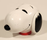 1998 Wendy's UFS Peanuts Snoopy Head Ear Twist Comics Strip Picture Viewer 3 3/4" Plastic Toy Figure