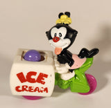 1993 McDonald's Warner Bros. Animaniacs Dot's Ice Cream Wagon Toy Figure Vehicle