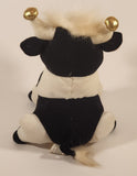 Play By Play Ace Warner Bros. Looney Tunes Black and White Cow 7 1/2" Toy Stuffed Plush