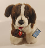 Cuddly Collectables Saint Bernard Rescue Puppy Dog 9" Toy Stuffed Plush New with Tags
